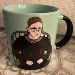 RBG Ruth Bader Ginsburg Heat Changing Super Diva Mug Cup Unemployed Philosophers